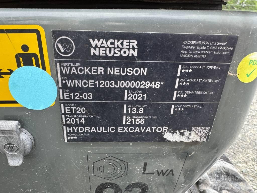 Wacker Neuson ET20 Bagri goseničarji