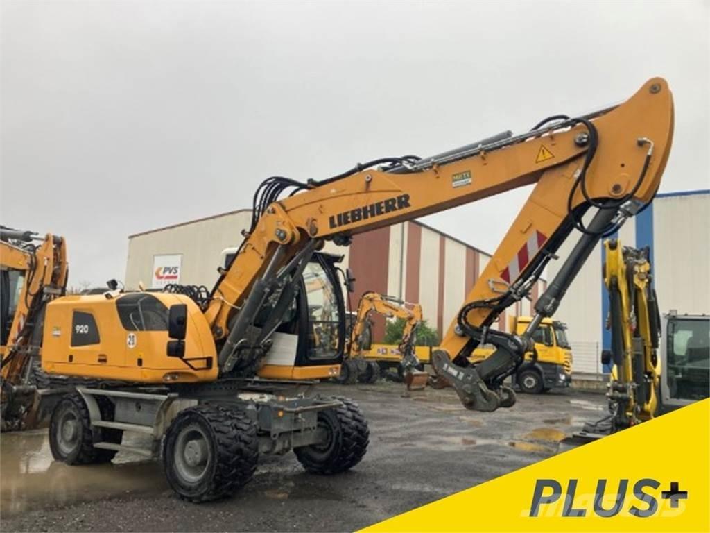 Liebherr A920 Bagri na kolesih