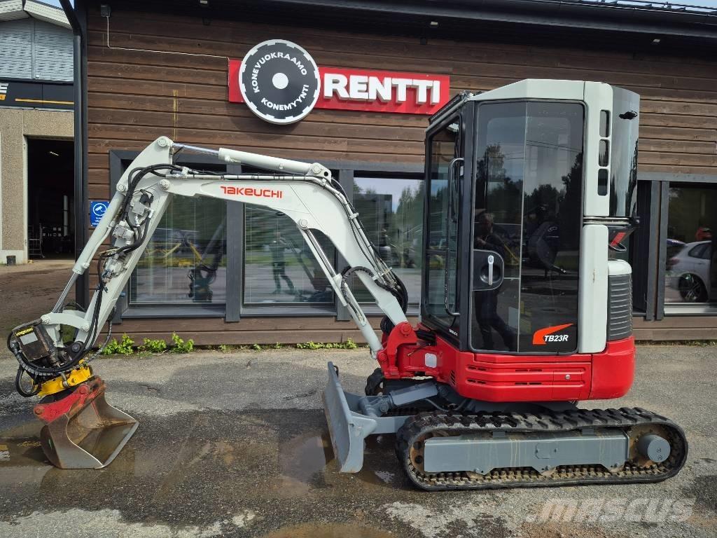 Takeuchi 23R Mini bagri <7t