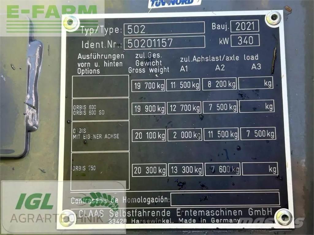 CLAAS jaguar 930 Stroji za krmo na lastni pogon
