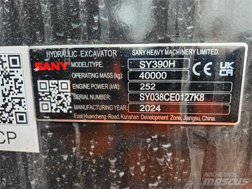 Sany SY390H Bagri goseničarji