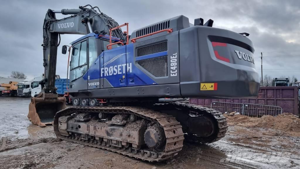 Volvo EC 480 E L Bagri goseničarji