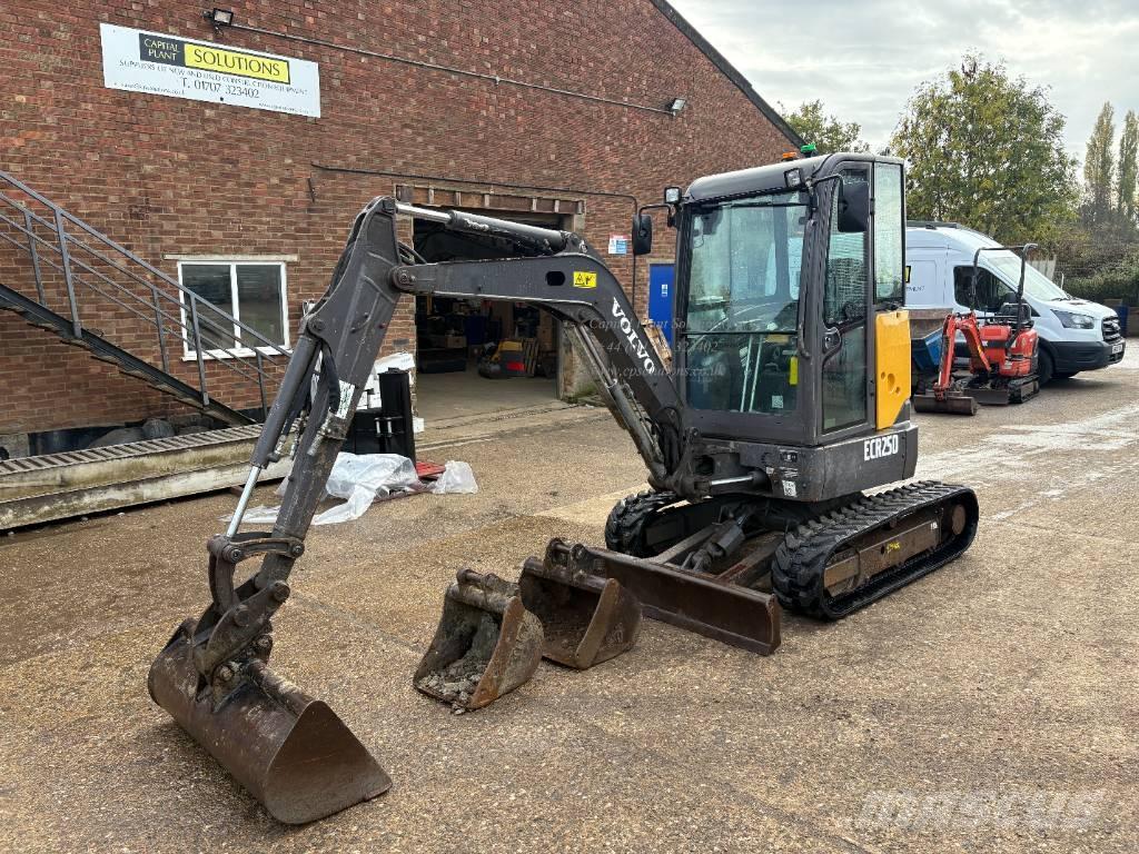 Volvo ECR 25 D Mini bagri <7t