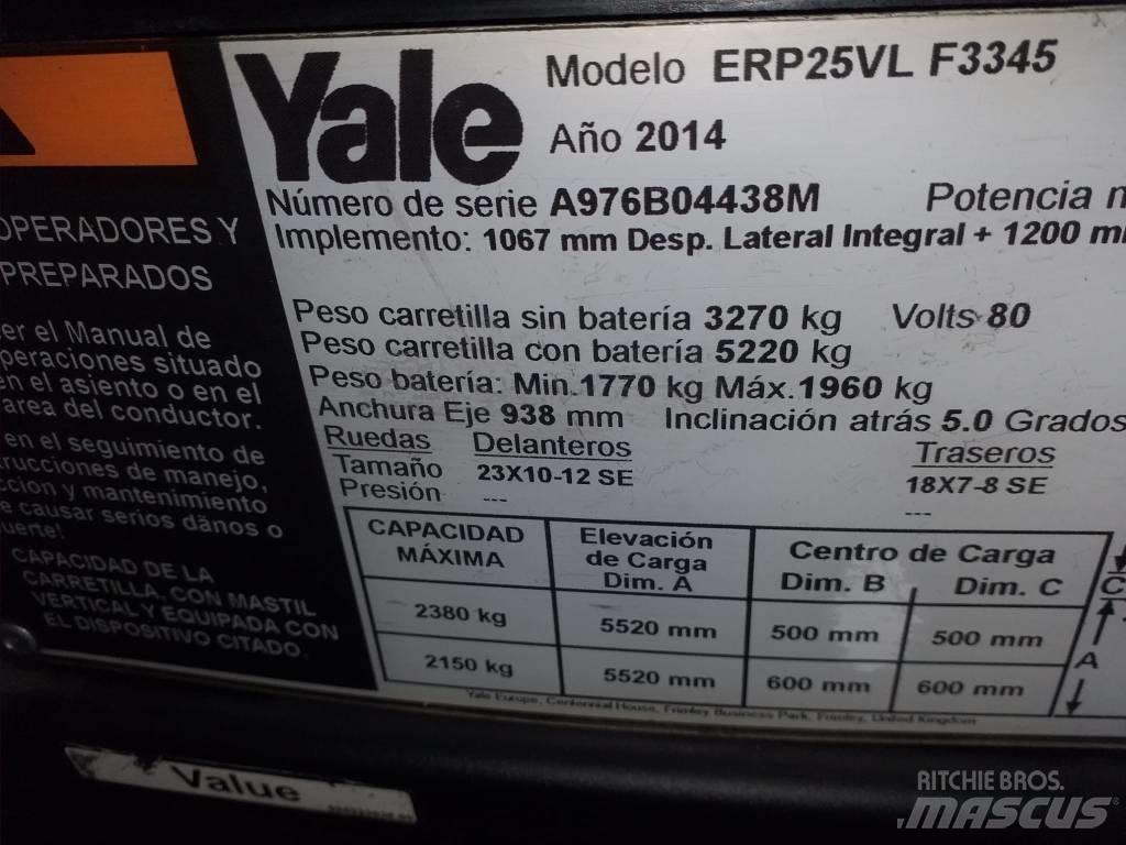 Yale ERP25VL Električni viličarji