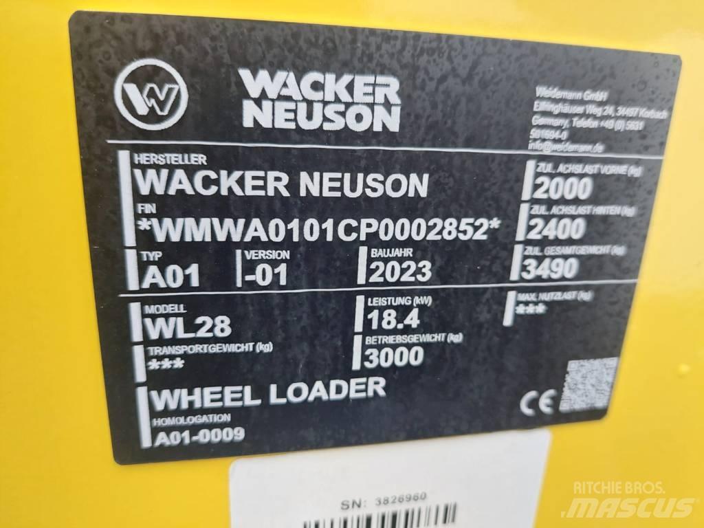 Wacker Neuson WL28 Kolesni nakladalci