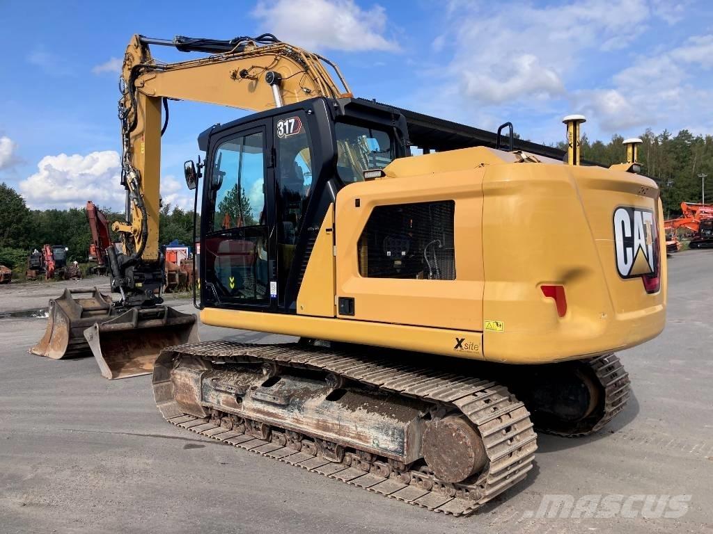 CAT 317 Bagri goseničarji