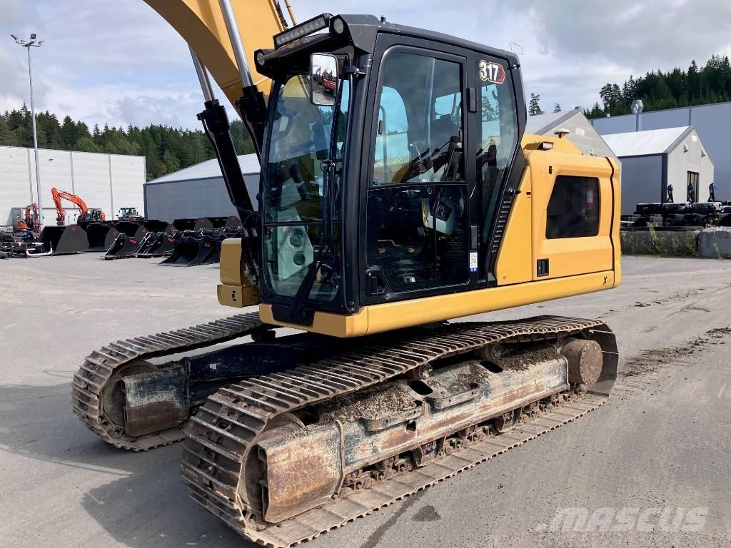 CAT 317 Bagri goseničarji