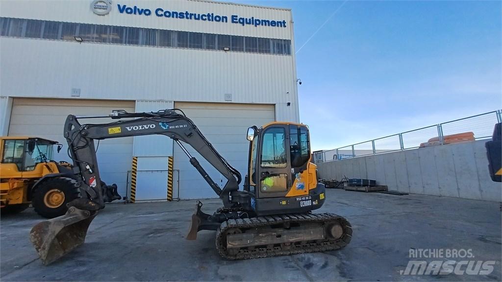 Volvo ECR 88 D Mini bagri <7t