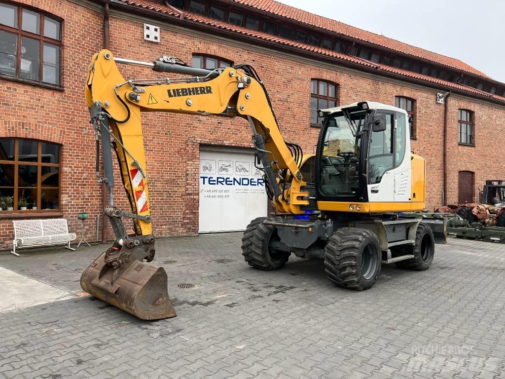 Liebherr A 910 Comp Bagri na kolesih