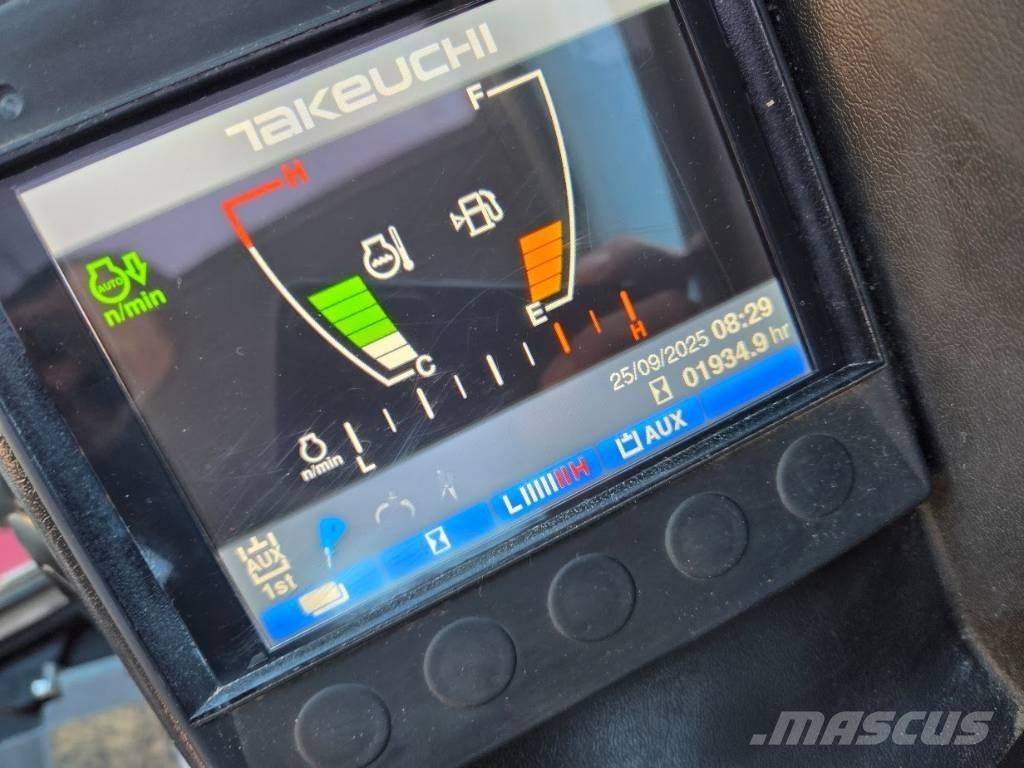 Takeuchi TB230 + HS03 Mini bagri <7t