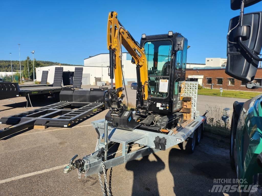 Sany 1.8 T Med Släp Mini bagri <7t