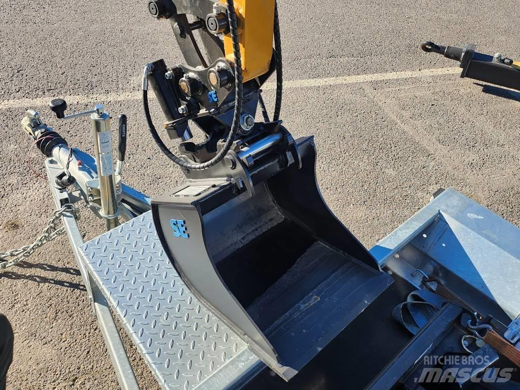 Sany 1.8 T Med Släp Mini bagri <7t