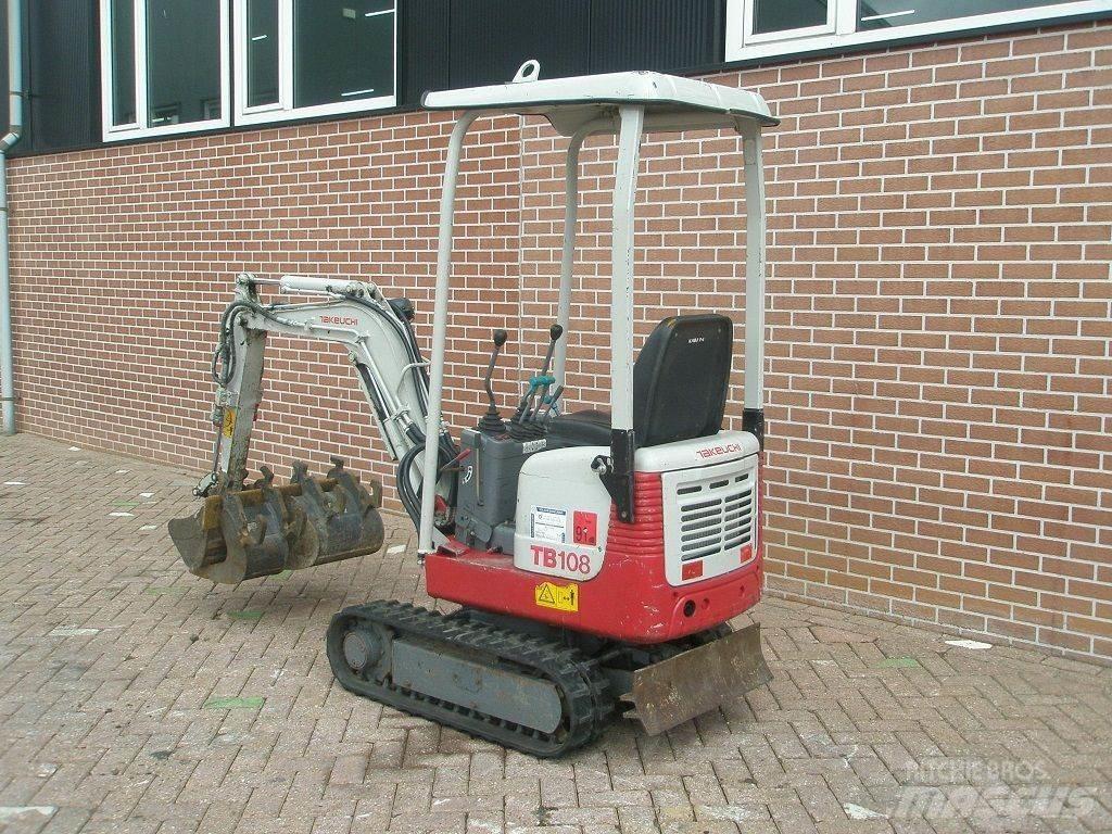 Takeuchi TB108 Mini bagri <7t