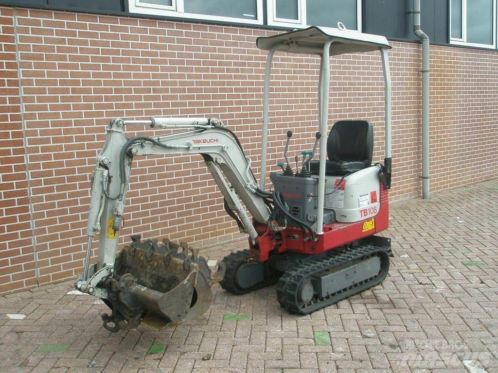 Takeuchi TB108 Mini bagri <7t