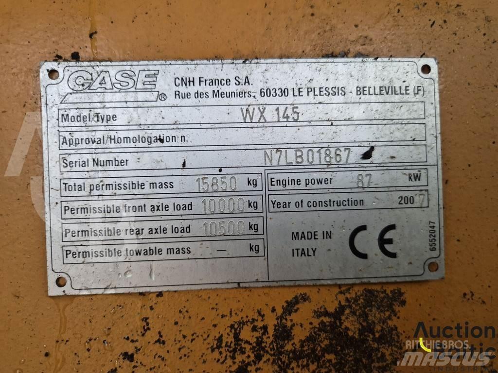 CASE WX 145 Bagri na kolesih