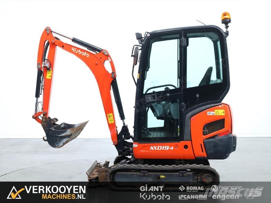 Kubota KX019-4 Mini bagri <7t