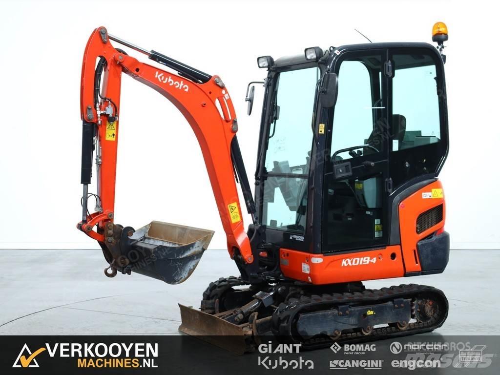 Kubota KX019-4 Mini bagri <7t