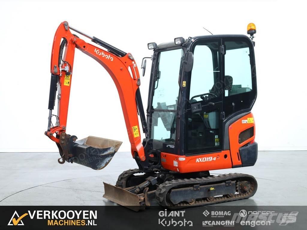 Kubota KX019-4 Mini bagri <7t
