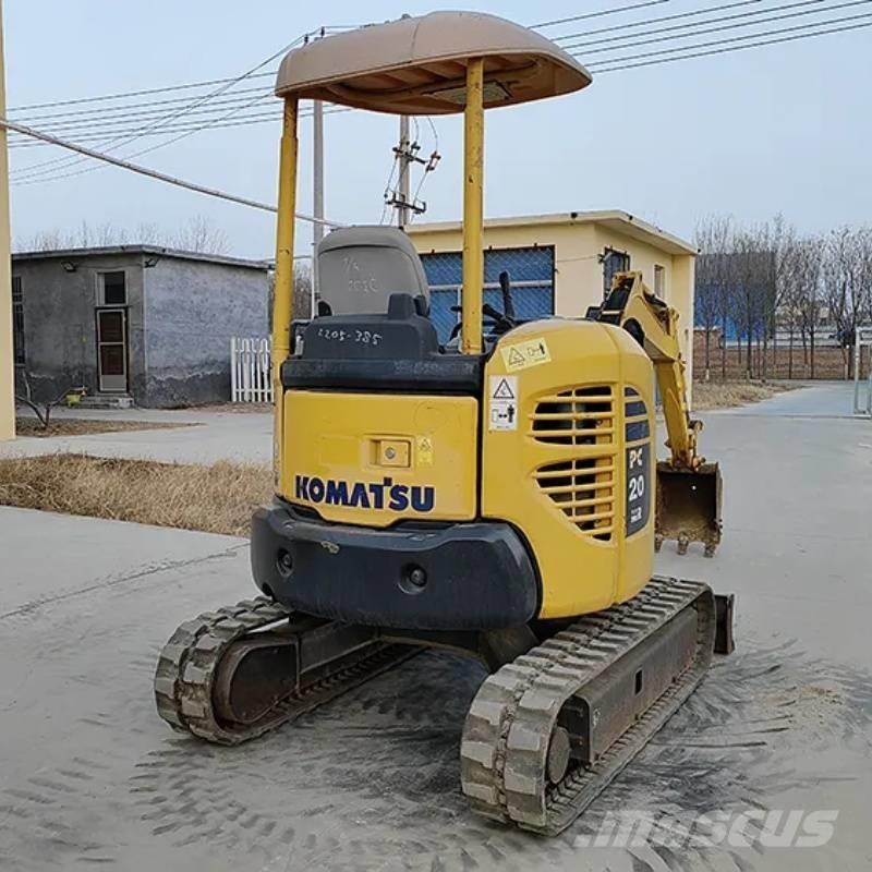 Komatsu PC 20 Mini bagri <7t