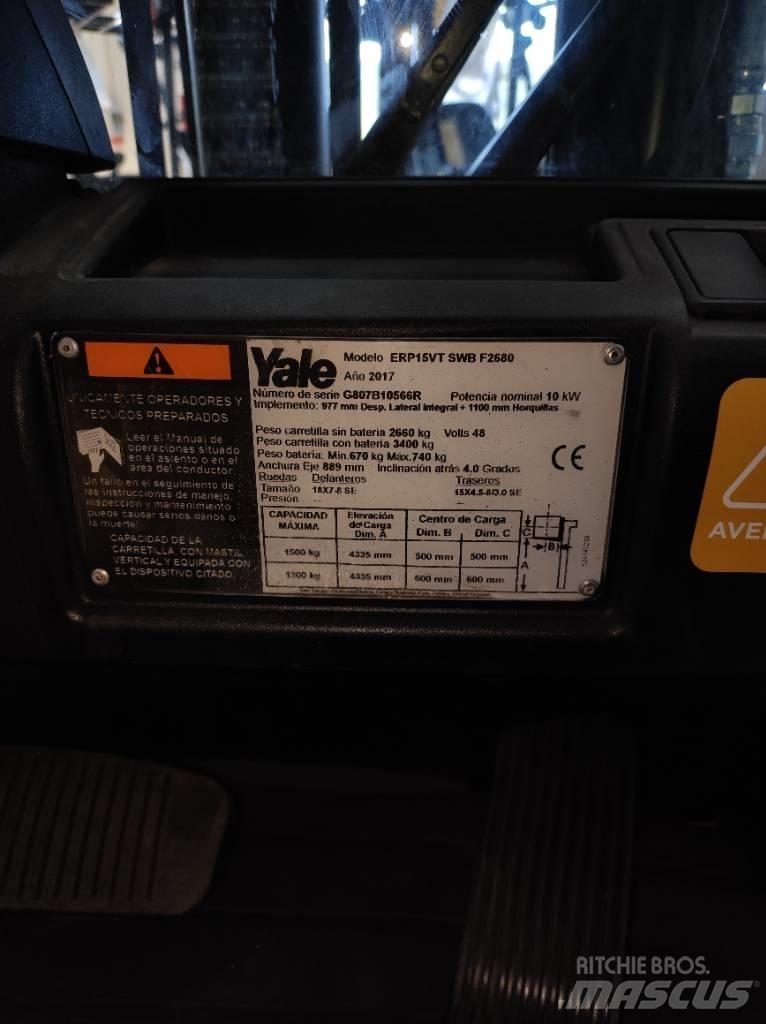 Yale ERP15VT SWB Električni viličarji
