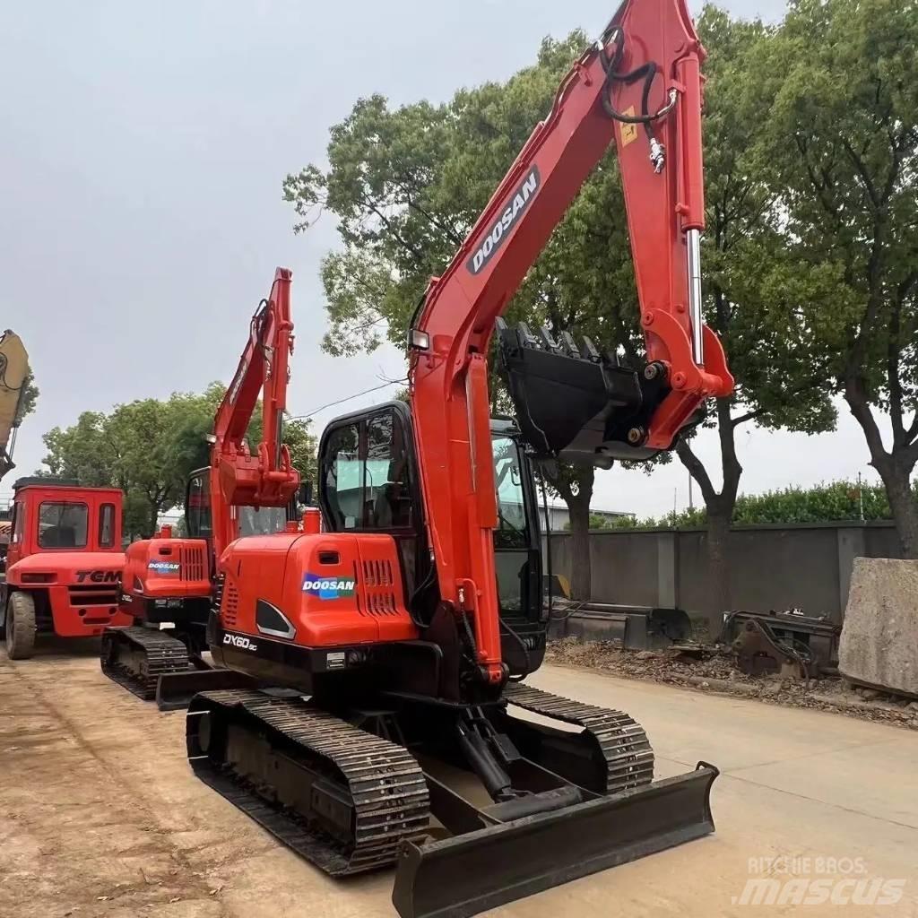 Doosan DX 60-9C Mini bagri <7t