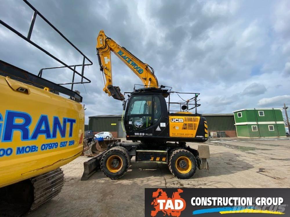 JCB JS 160 W Bagri na kolesih