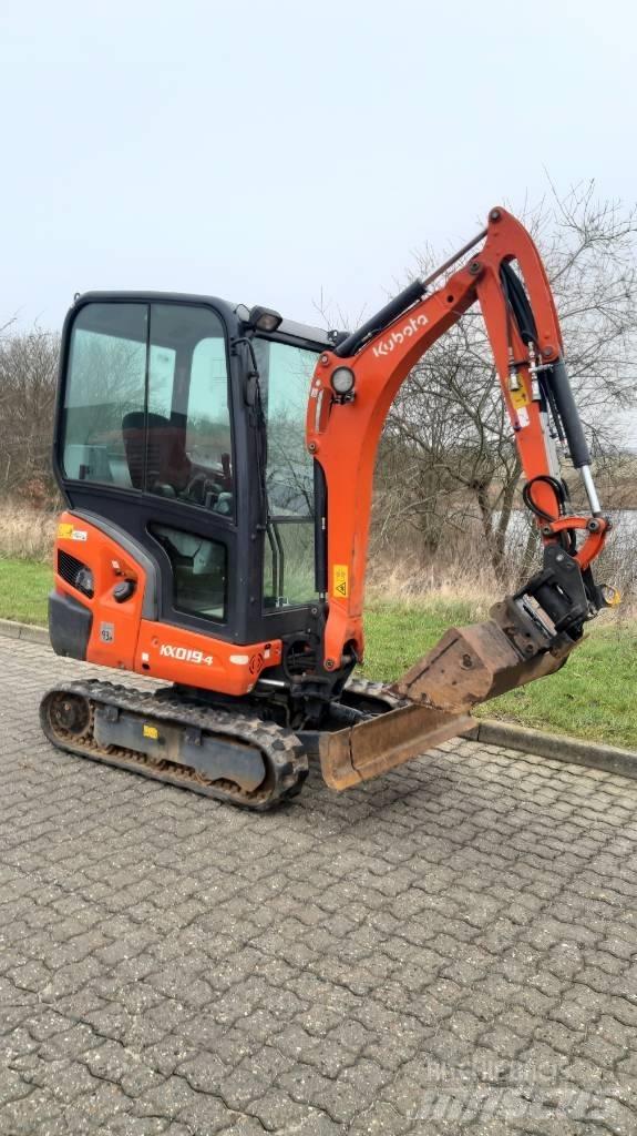 Kubota KX019-4 Mini bagri <7t