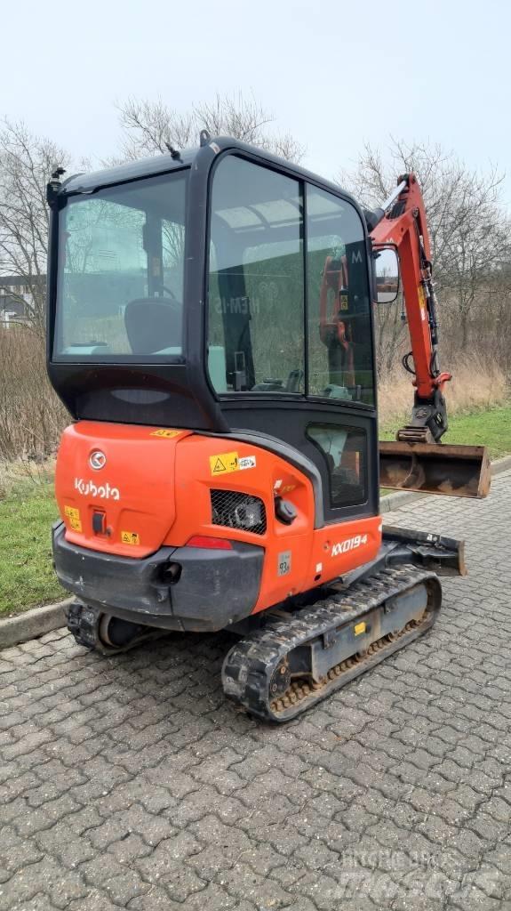 Kubota KX019-4 Mini bagri <7t
