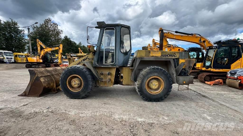 Hanomag 50 E Kolesni nakladalci