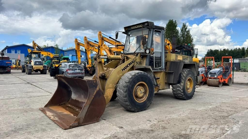 Hanomag 50 E Kolesni nakladalci