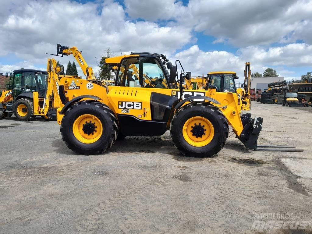 JCB 560-80 WM Teleskopski kolesni nakladalci