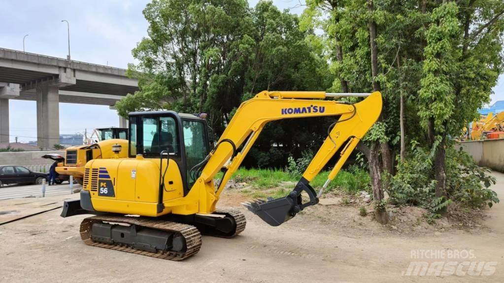 Komatsu pc56 Bagri goseničarji