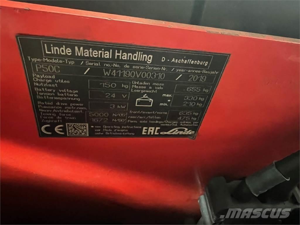 Linde P 50C Vlečna vozila