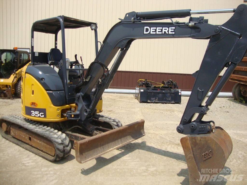 DEERE 35G Mini bagri <7t