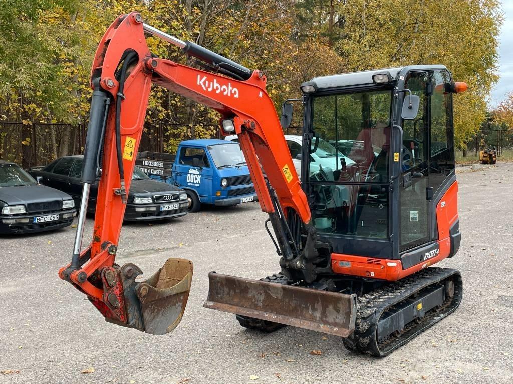 Kubota KX 027-4 Mini bagri <7t