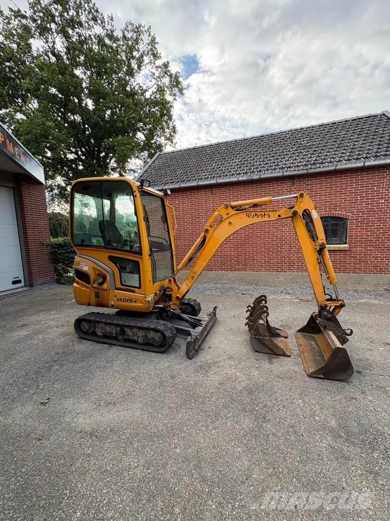 Kubota KX 019-4 Mini bagri <7t