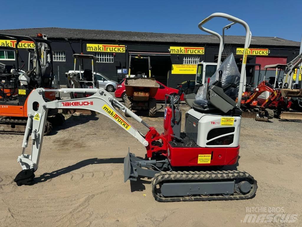 Takeuchi TB 210 R Mini bagri <7t