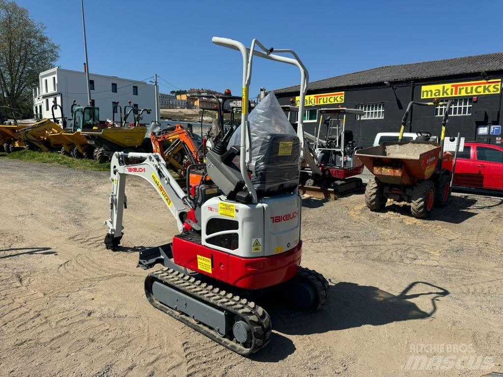 Takeuchi TB 210 R Mini bagri <7t