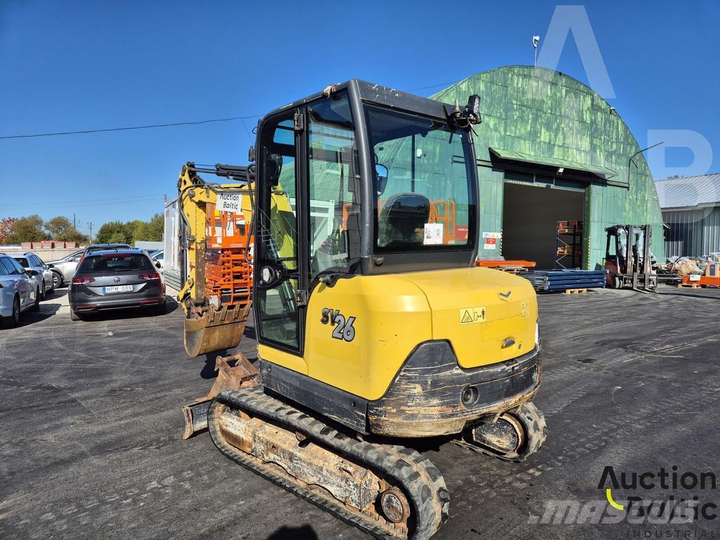 Yanmar SV 26 Mini bagri <7t