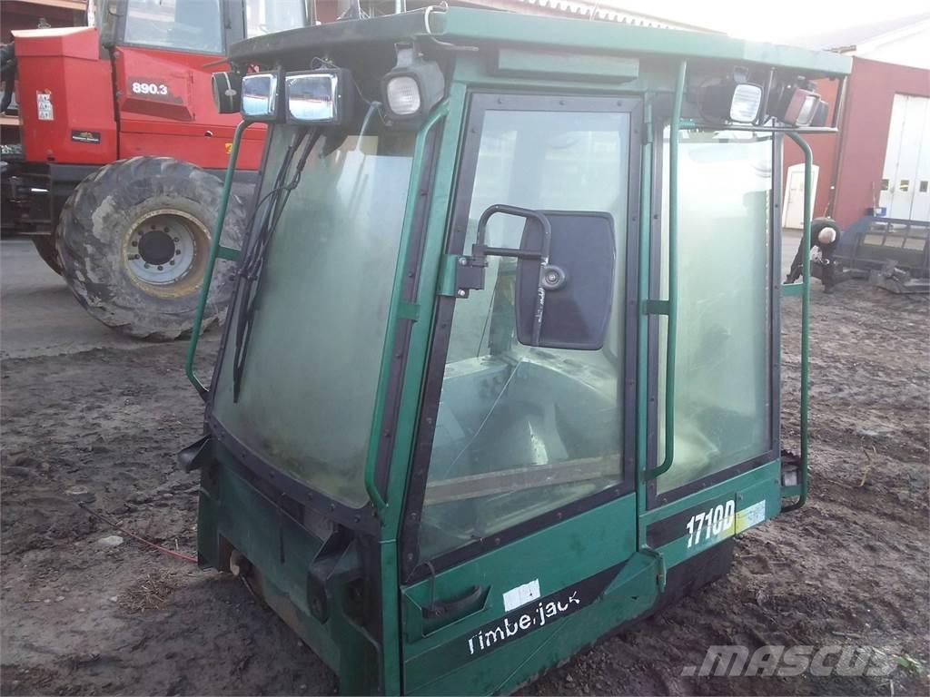 Timberjack 1710d Kabine in notranjost