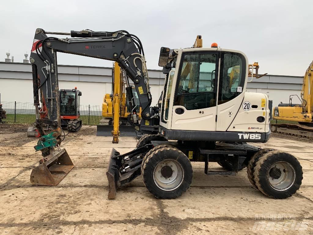 Terex TW 85 Bagri na kolesih