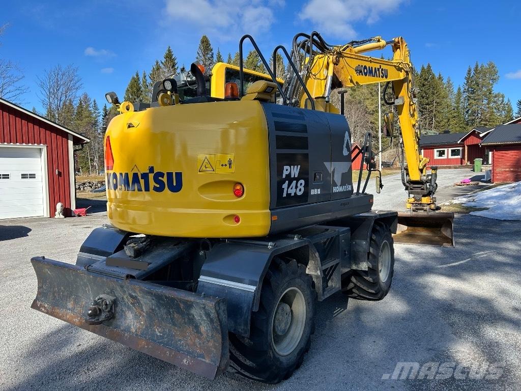 Komatsu PW 148-10 Bagri na kolesih