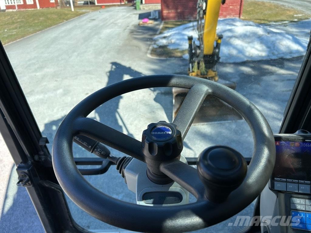 Komatsu PW 148-10 Bagri na kolesih