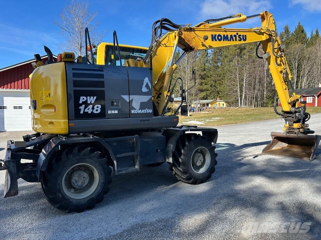 Komatsu PW 148-10 Bagri na kolesih