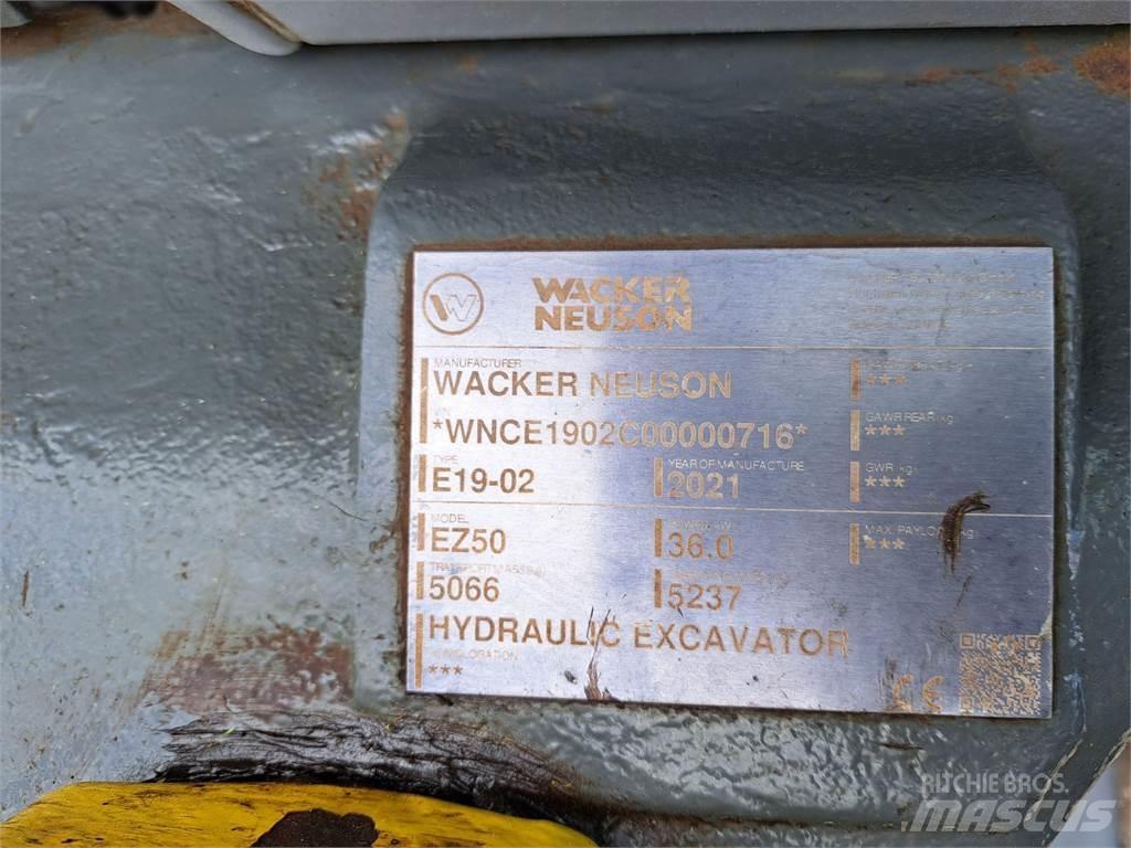 Wacker Neuson EZ50 Bagri goseničarji