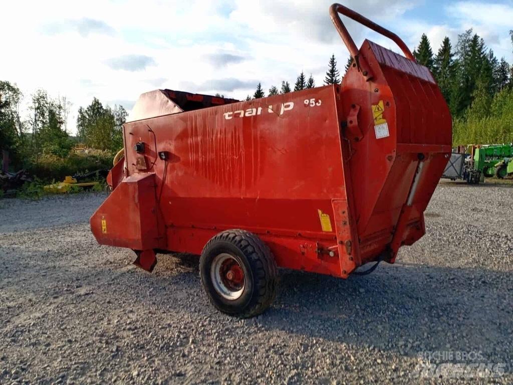 Kverneland 856 Rezač za bale, oprema za rezanje in odvijanje bal