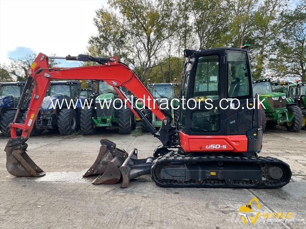 Kubota U 50-5 Mini bagri <7t