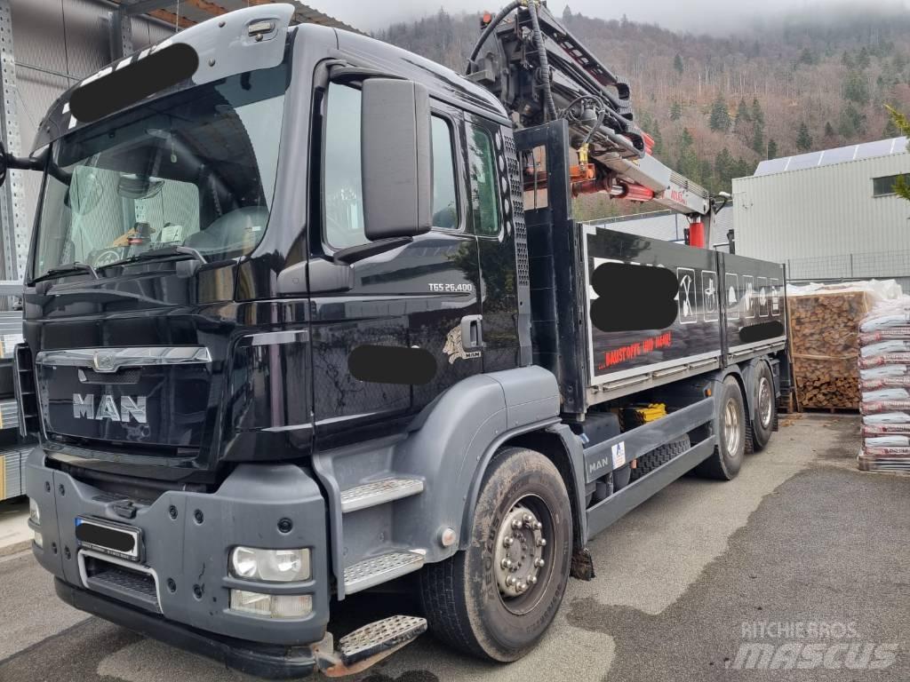 MAN TGS 26.400 Tovornjaki z žerjavom