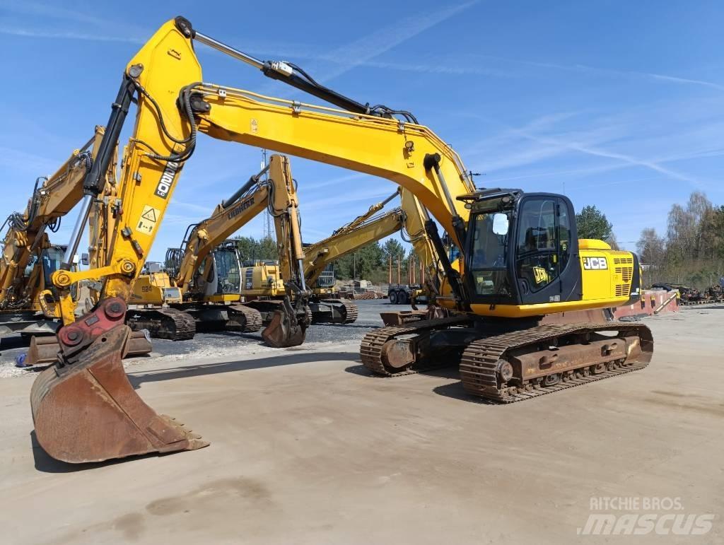 JCB JS 220 LC Bagri goseničarji