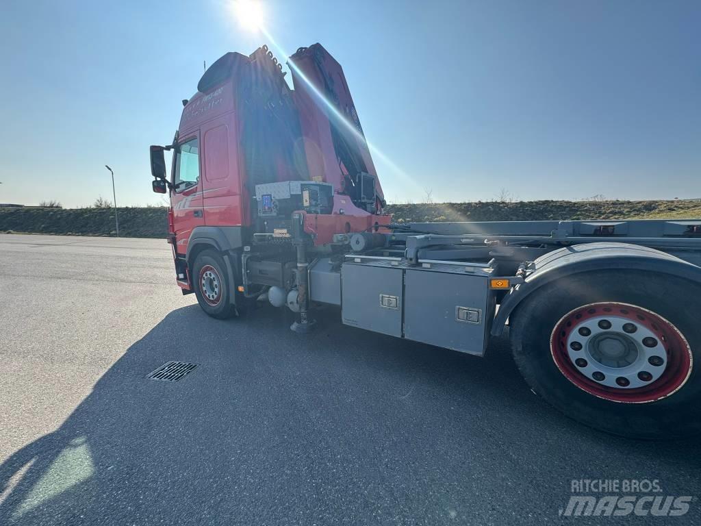 Volvo FM 420 Razstavljivi tovornjaki z žičnimi dvigali